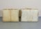 Vintage Parchment Suitcases, 1970s, Set of 2 5