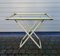 Vintage Lacquered Metal Butler Folding Table, 1970s, Image 3