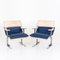 Wave Lounge Chairs by Giovanni Saporiti, 1970s, Set of 2 3