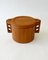 Danish Teak Ice Bucket by Birgit Krogh for Woodline, 1970s 1