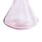 Pink Glass Vase with Rounded Base 6