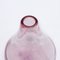 Vase en Verre Rose avec Base Arrondie 5