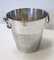 French Art Deco Silver Brass Ice Bucket by Saint Médard, Paris, 1940s, Image 5