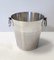 French Art Deco Silver Brass Ice Bucket by Saint Médard, Paris, 1940s, Image 3