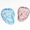 Skull Stools by Anacleto Spazzapan, Italy, Set of 2, Image 2