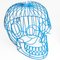 Sgabelli Skull di Anacleto Spazzapan, Italia, set di 2, Immagine 5