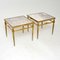 French Brass and Marble Side Tables, 1950s, Set of 2 12