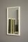 Mirror with White Painted Wood Frame by Giuseppe Restelli, 1970s, Image 3