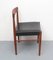 Dining Chair in Teak & Leather by H.W. Klein for Bramin, 1965 8