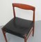 Dining Chair in Teak & Leather by H.W. Klein for Bramin, 1965, Image 2