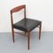 Dining Chair in Teak & Leather by H.W. Klein for Bramin, 1965, Image 3