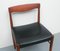 Dining Chair in Teak & Leather by H.W. Klein for Bramin, 1965 5
