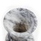 Gray Carrara Marble Turned Vase 5