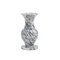 Gray Carrara Marble Turned Vase, Image 1