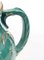 Emerald Green & White Jug with Rocaille Ornament 8