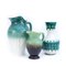 Emerald Green & White Jug with Rocaille Ornament 3