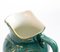 Emerald Green & White Jug with Rocaille Ornament 5