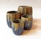 Artistic Ceramic Vases and Plate, Set of 5, Image 3