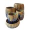 Artistic Ceramic Vases and Plate, Set of 5 1