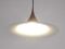 Brown Semi Pendant by Thorup and Bonderup for Fog and Mørup 3