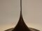 Brown Semi Pendant by Thorup and Bonderup for Fog and Mørup, Image 5