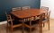 Fresco Dining Table and Chairs in Teak by Victor Wilkins for G-Plan, 1960s, Set of 7 3