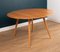 Vintage Round Drop Leaf Dining Table and Chairs by Lucian Ercolani for Ercol, Set of 5 8
