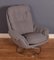 Scandinavian Swivel Lounge Chair with Chrome Base, 1960s 1