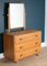 Vintage Windsor Model 483 Vanity Chest of Drawers with Mirror by Lucian Ercolani for Ercol 1