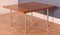 Tavolino da caffè in teak, palissandro e metallo cromato di Hans J Wegner per Andreas Tuck, Immagine 3