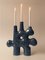 Blue Glazed Candelabra 03 by Jan Ernst 2