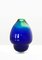 Mittelgroße Vulcano Vase in Blaugrün von Alissa Volchkova 1