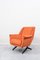 Mid-Century Coral Velvet Seats, 1950s, Set of 2, Image 8