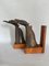 Thai Bronze Buddha Hand Fragments Repurposed as Bookends, 1800s, Set of 2 10