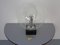 Large Glass Globe & Marble Table Lamp from Erco, 1960s, Image 11