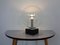 Large Glass Globe & Marble Table Lamp from Erco, 1960s 7