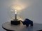 Lámpara de mesa grande de vidrio y mármol de Erco, años 60, Imagen 10