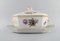 Lidded Tureen Saxon Flower from Royal Copenhagen, 1890s, Set of 2 3