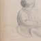 Guillaume Dulac, Portrait of a Young Girl Writing, 1920s, Pencil on Art Paper 9