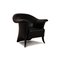 Black Leather Model 2900 Armchair from Rolf Benz, Image 1