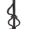19th Century Candleholder Floor Lamps in Wrought Iron, Italy, Set of 2, Image 7