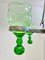 Vintage Swedish Chandelier in Wrought Iron & Glass, 1970s, Image 4