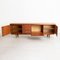 Mid-Century Sideboard aus Teak & geflammtem Mahagoni mit Messinggriffen von Greaves & Thomas, 1960er 4