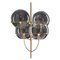 Lyndon Suspension Lamp in Satin Gold by Vico Magistretti for Oluce 5