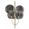 Lyndon Suspension Lamp in Satin Gold by Vico Magistretti for Oluce, Image 5