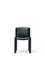 300 Chair in Wood and Leather by Joe Colombo for Karakter, Set of 2 3