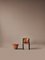 300 Chair in Wood and Leather by Joe Colombo for Karakter, Set of 2 5