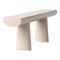 Apricot Color Console Table in Wood by Aldo Bakker for Karakter 1