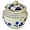 19th Century White and Blue Delft Faïence Pot, Netherlands, Image 1
