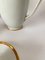 Limoges Porcelain and 24-Karat Gold Coffee Service, 1930s, Set of 19 3